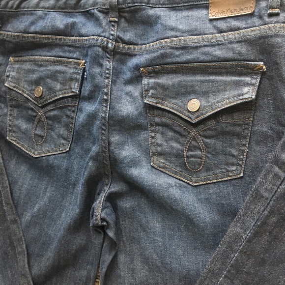 SZ 12 CALVIN KLEIN BOOT CUT JEANS - Picture 6 of 8